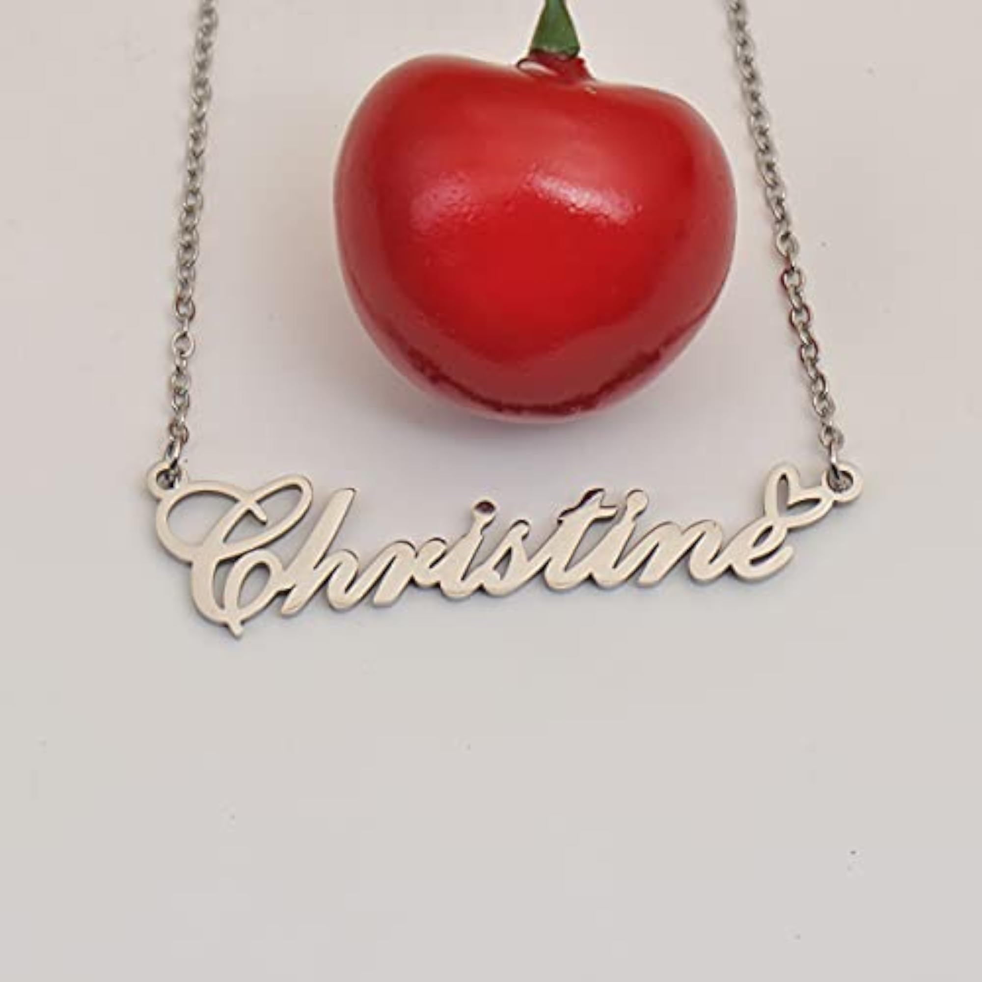 Personalized Custom Initial Pendant Name Necklace for Women